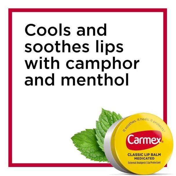 Carmex Classic Lip Balm Medicated 0.25 oz (Pack of 10) Beauty and Personal Care Carmex
