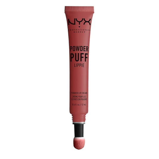 NYX PROFESSIONAL MAKEUP Powder Puff Lippie Lip Cream, Liquid Lipstick - Best Buds (Nude Rose) Beauty & Personal Care NYX PROFESSIONAL MAKEUP