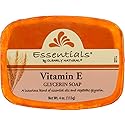 Clearly Natural Essentials Glycerine Soap Bar, Vitamin E, 4 Oz