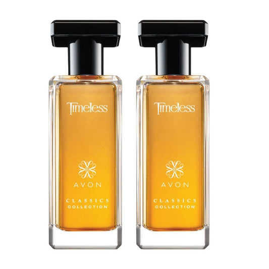 AVON Classics Timeless Cologne Spray 1.7 fl. oz, Pack of 2 Perfume for Women - Soft Floral Clean Scent Perfume with Jasmine, Cardamom & Patchouli
