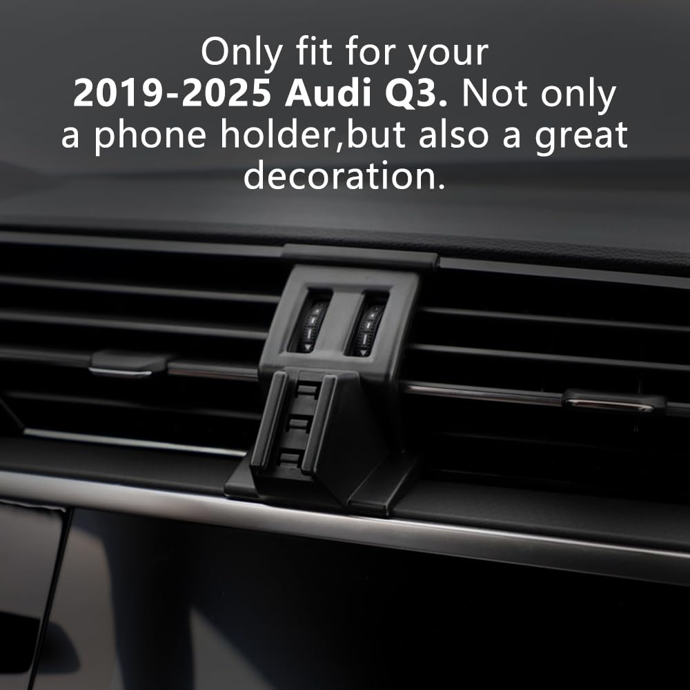 CLEC for Magsafe Car Phone Holder Mount for Audi Q3 2019-2025 Magnetic Phone Holder Adjustable for Car Phone Holder Vent for iPhone 17/16/15/14/13/12…