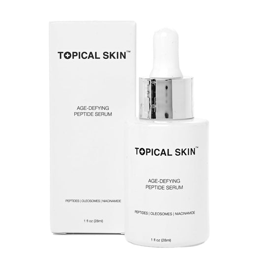 Topical Skin Hydrating Age-defying Peptide Serum Essence with Oleosomes and Anti-Glycation Carnosine, Clean Beauty Cosmeceuticals,1 fl.oz. Beauty & Personal Care Topical Skin