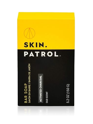 Bump Patrol Skin Patrol Activated Charcoal Soap Bar - Sulfate-Free, Paraben-Free, 5.2 Ounce / 150g - Pack of 1