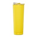 The LoudCup - 23oz Reusable Tumbler & Stadium Horn with Slide-Close Lid (Sunshine Yellow) | Sports Fan Cup, Football & Soccer Match Day Noise Maker