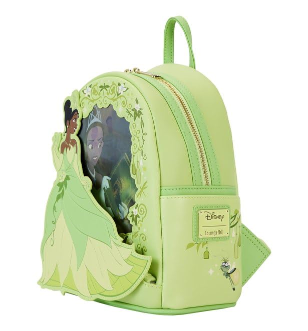 Loungefly Disney Princess and the Frog Tiana Lenticular Mini Backpack Standard