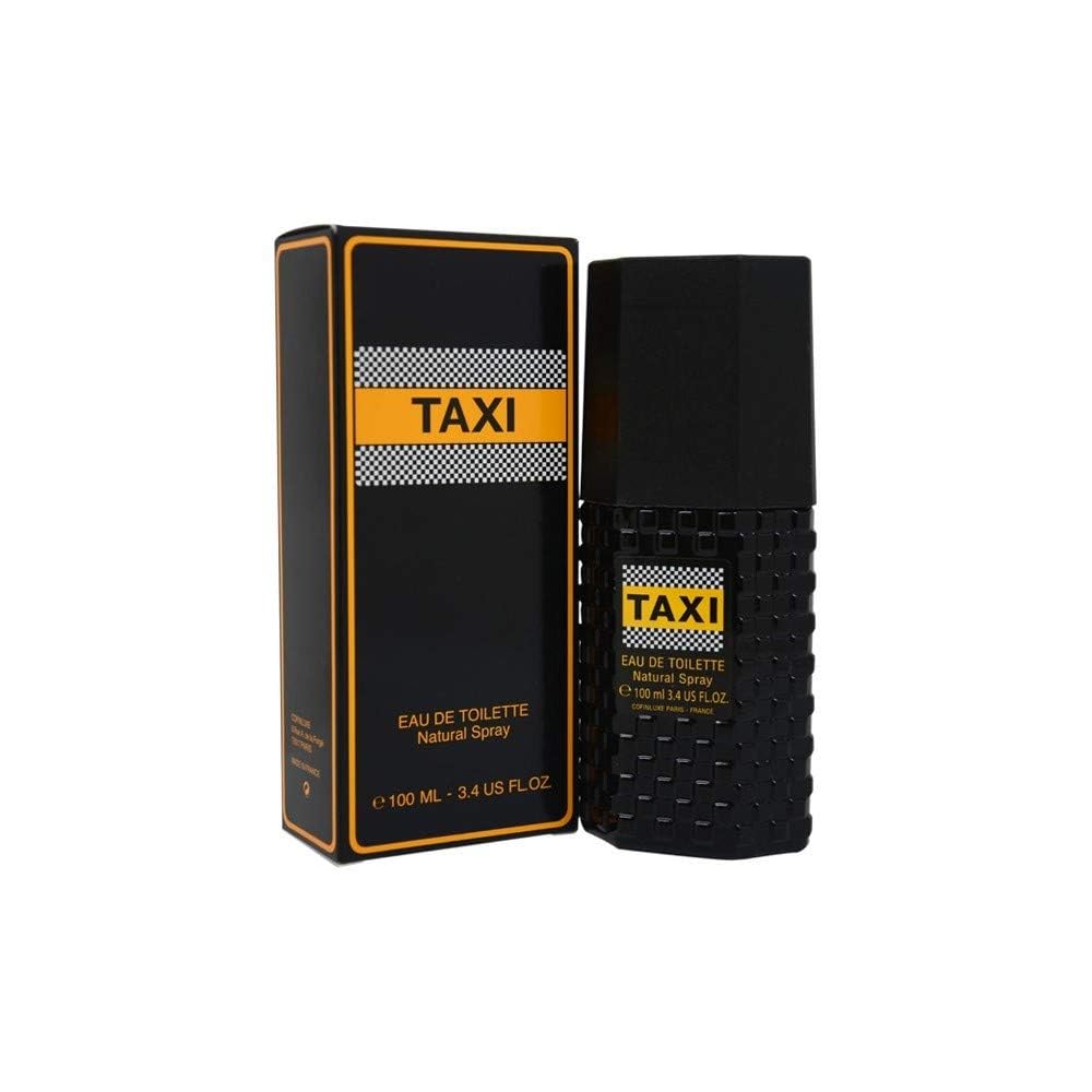 COFINLUXE Taxi By For Men. Eau De Toilette Spray 3.4 OZ, Black