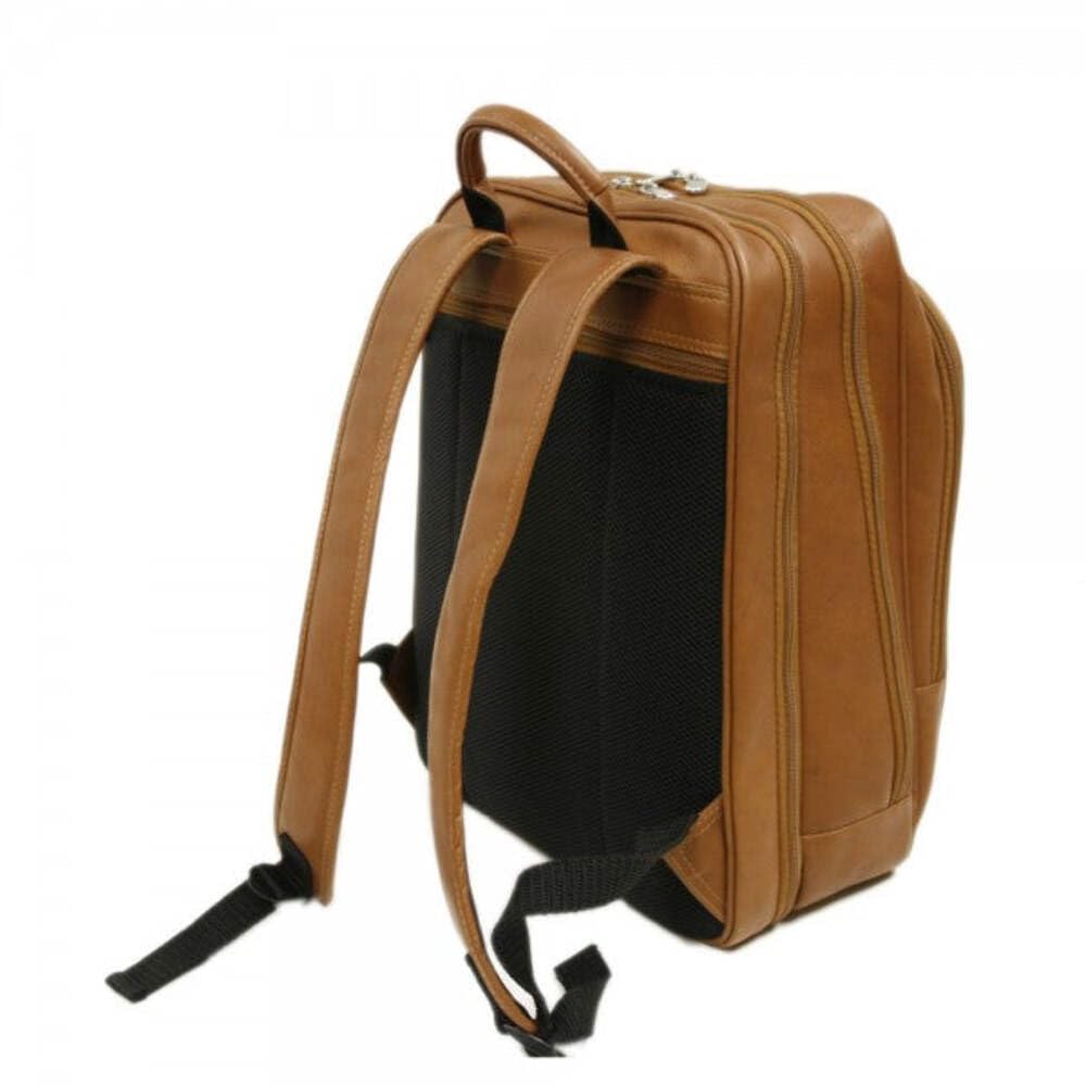 Piel Leather Checkpoint Friendly Urban Backpack, Black, One Size