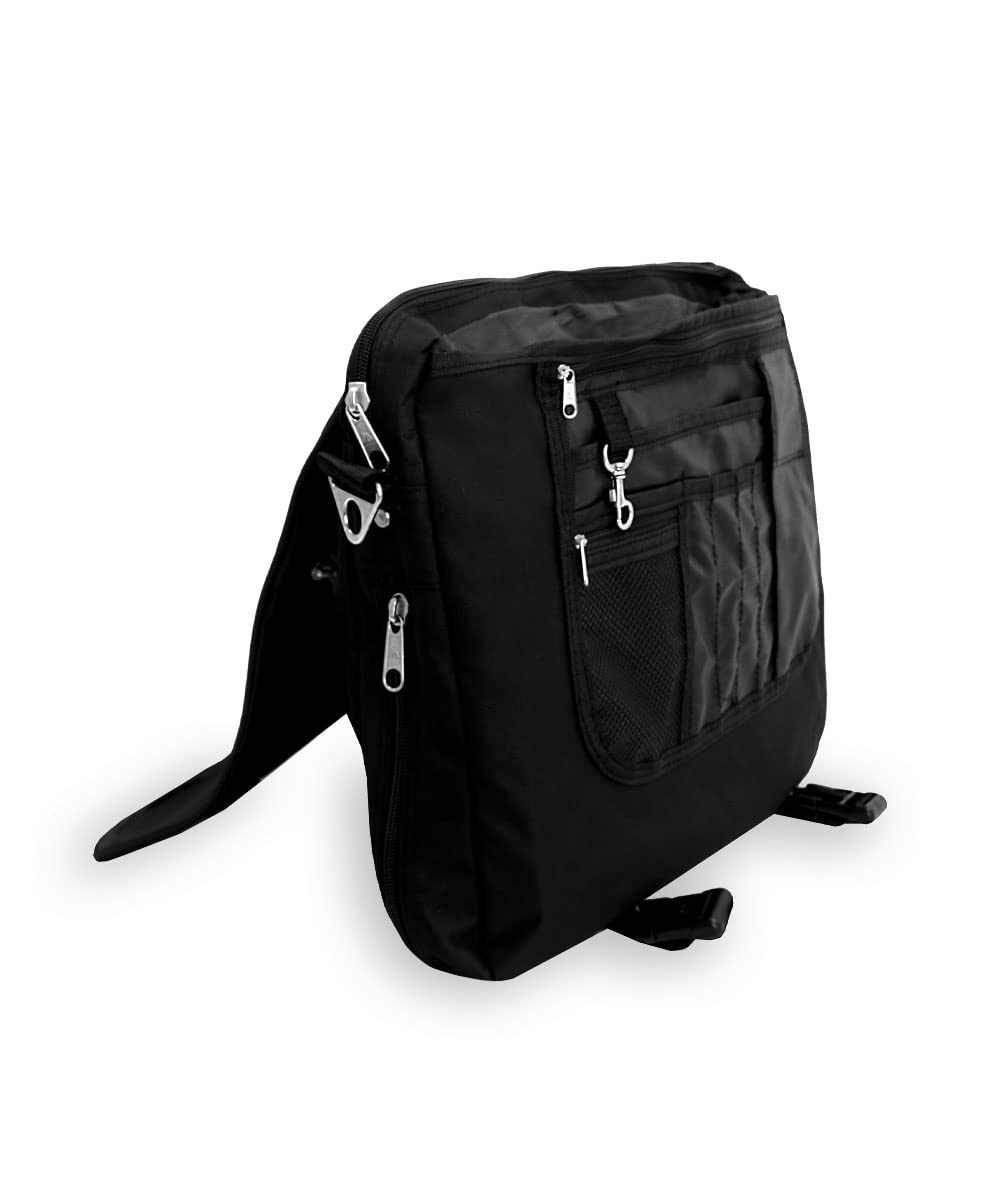 Everest Portfolio Briefcase, Black, One Size