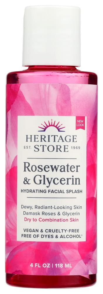 Heritage Products Rosewater and Glycerin - 4 fl oz