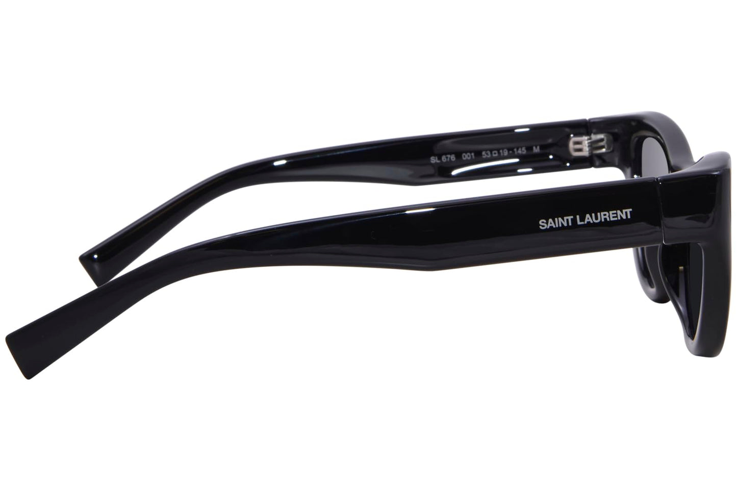 Saint Laurent Designer Cat Eye Sunglasses Black Lenses