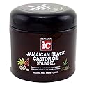 Fantasia Jamaican Black Castor Oil Styling Gel, 16 Ounce Jar