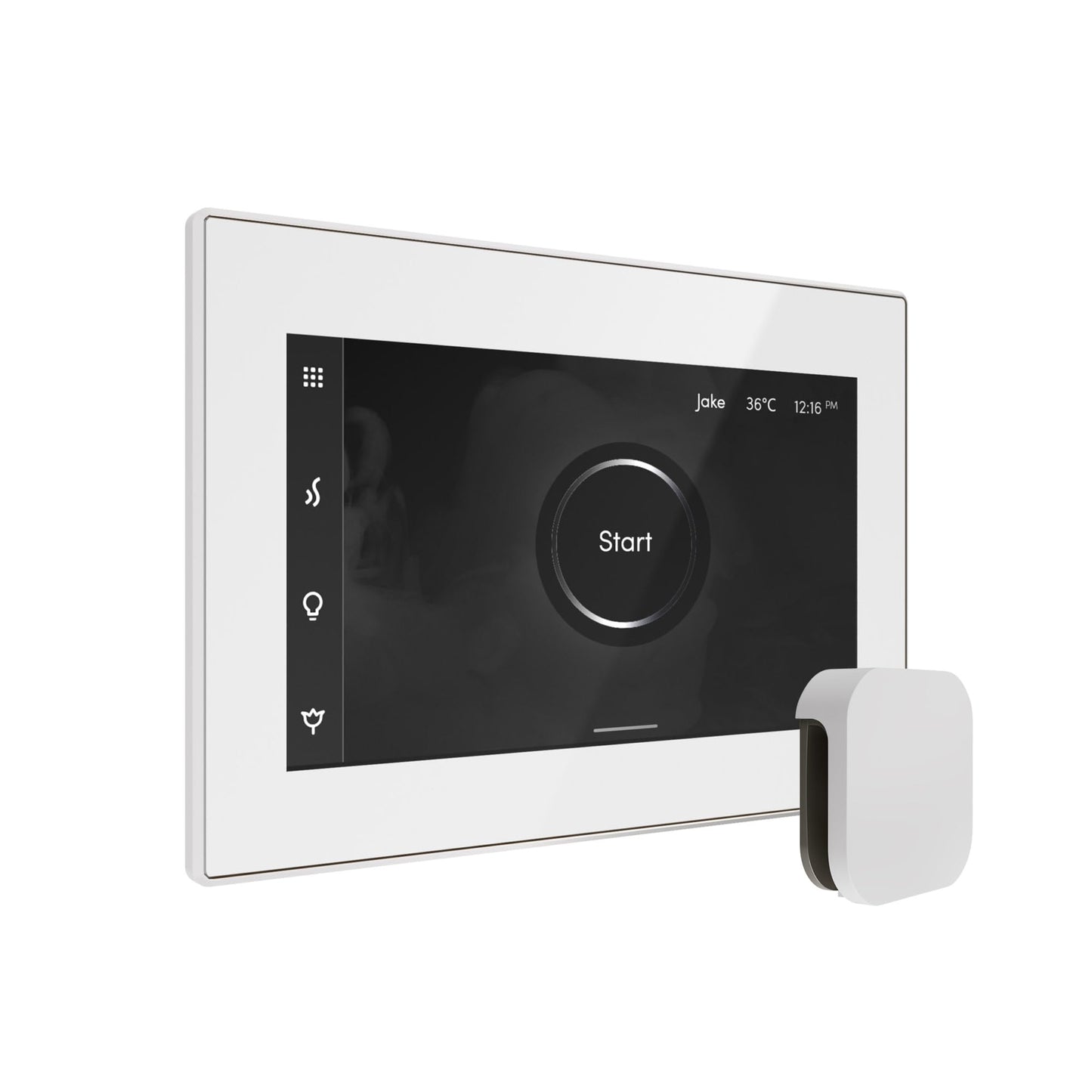Mr Steam iSteamX Steam Shower Control and Steamhead in Black Brilliant Black Beauty and Personal Care Mr. Steam