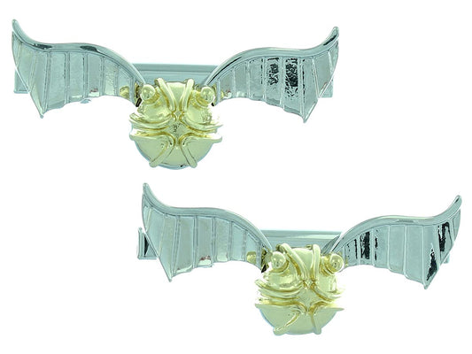 Harry Potter Quidditch Golden Snitch Hair Clips Accessories