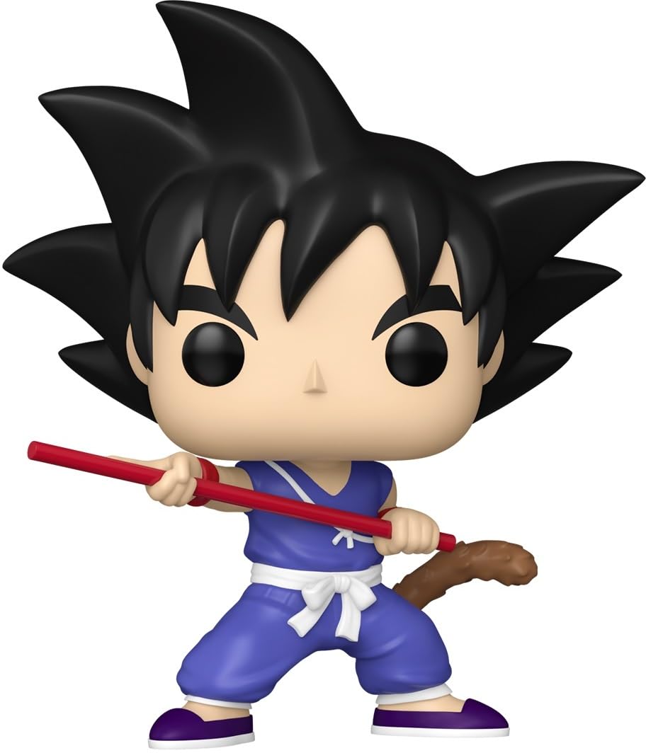 Funko POP! Anime: Dragon Ball - Goku with Nyoibou (Glow-in-the-Dark) (AE Exclusive)