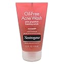 Neutrogena Acne Wash Pink Grapefruit Foaming Scrub 4.2 Ounce (124ml) (Pack of 2)