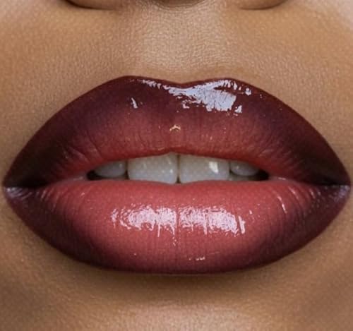 CALi4LUXE ON-MUTE! Creamy Lip Liner and Gloss Kit, Matte Finish, Long-Lasting, Vegan Formula (Velvet #8)