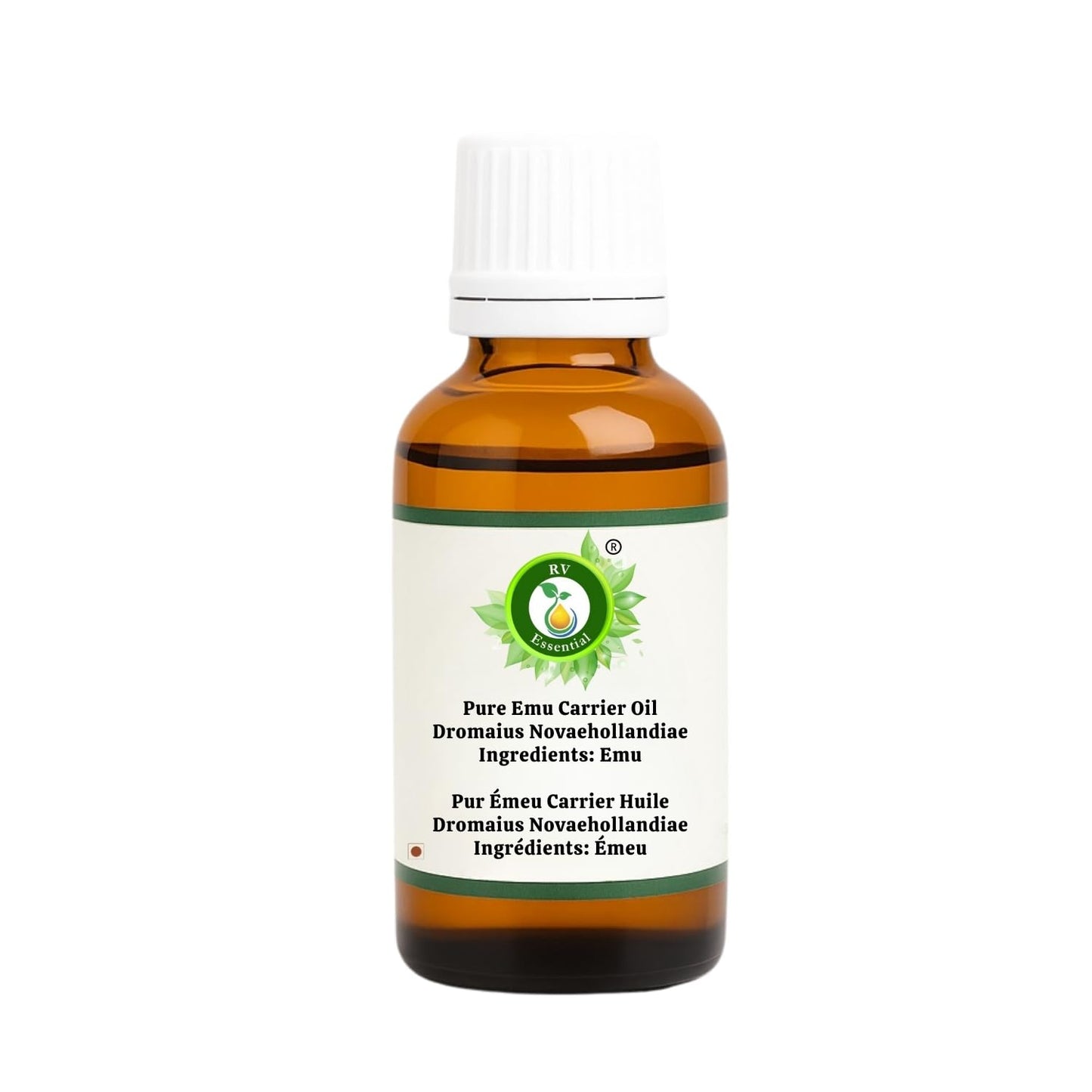 R V Essential Pure Emu Carrier Oil 15ml (0.507oz)- Dromaius Novaehollandiae Beauty and Personal Care R V Essential