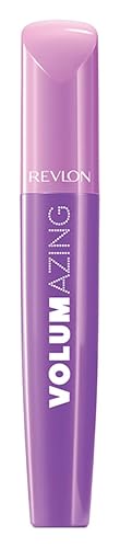 Revlon Volumazing Mascara, Oversized Brush for Thick, Fluffy, Fanned-Out Eye Lashes, Long Lasting, Blackened Brown (903), 0.3 oz