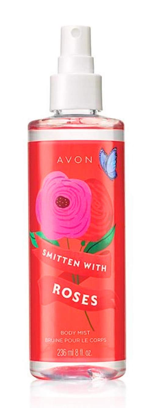 Avon Smitten with Roses Body Spray Mist 8 fl oz
