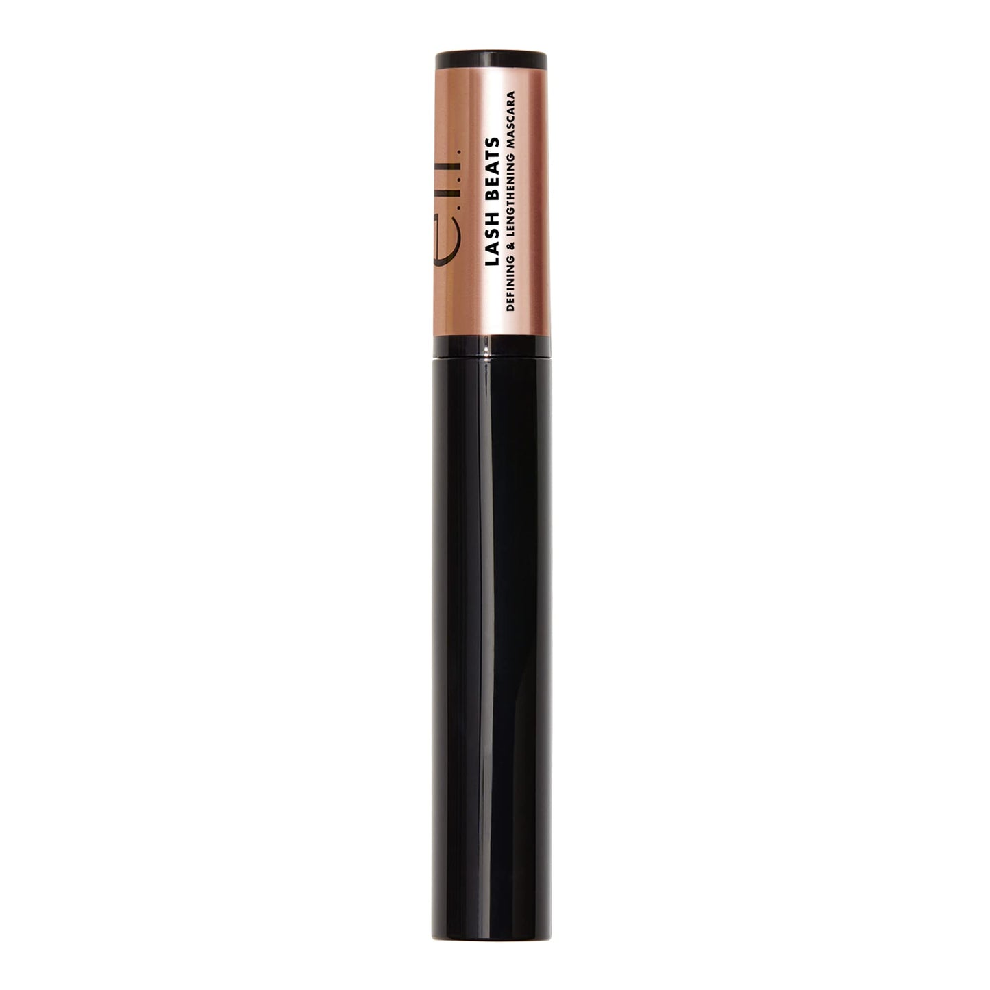 e.l.f. Lash Beats Mascara, Defining & Lengthening Formula for Mega Long Lashes, Creates Natural-Looking Long & Defined Lashes, Pitch Black