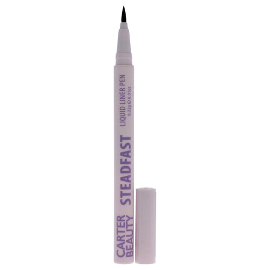 Carter Beauty Steadfast Liquid Liner Pen - Super Soft, Pigmented, Smooth Formula - Fine-Tipped, Precise Applicator Tool - Vegan And Cruelty Free