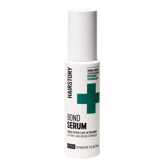 Hairstory Bond Serum - Damage Repair Leave In Treatment for Bleached Color Treated Hair, Reduces Breakage and Frizz, Heat Protectant, All Hair Types Beauty & Personal Care Hairstory