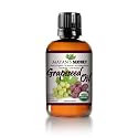 USDA Certified Organic GRAPESEED Oil Anti-Aging MOISTURIZER - Facial Cleanser | Unrefined, Cold Pressed | Essential to Reduce Skin Wrinkles