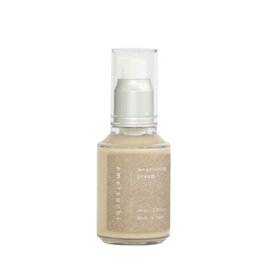 ametsuchi Nourishing Hair Cream with Hinoki-Damage Care, Heat Protection, UV Damage Care, Made in Japan