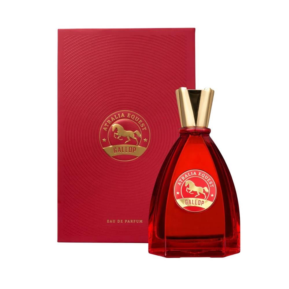Atralia Equest Gallop Eau De Parfum Unisex 100Ml 3.4Oz - Luxurious Fragrance with Top Notes of Juniper, Saffron, and Pomelo - Best Alternative for