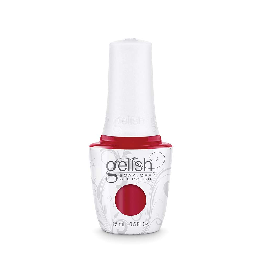 Gelish TPO-Free Soak-Off Gel Nail Polish: Red Roses, 15mL Beauty & Personal Care Gelish