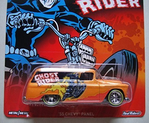HOT WHEELS MARVEL GHOST RIDER ORANGE '55 CHEVY PANEL