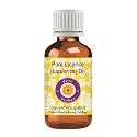 Deve Herbes Liquorice Oil (Glycyrrhiza glabra) | Infused | Pure | Non-Sticky | Lighweight | For Facial Care | Men & Women | 30ml (1 oz)