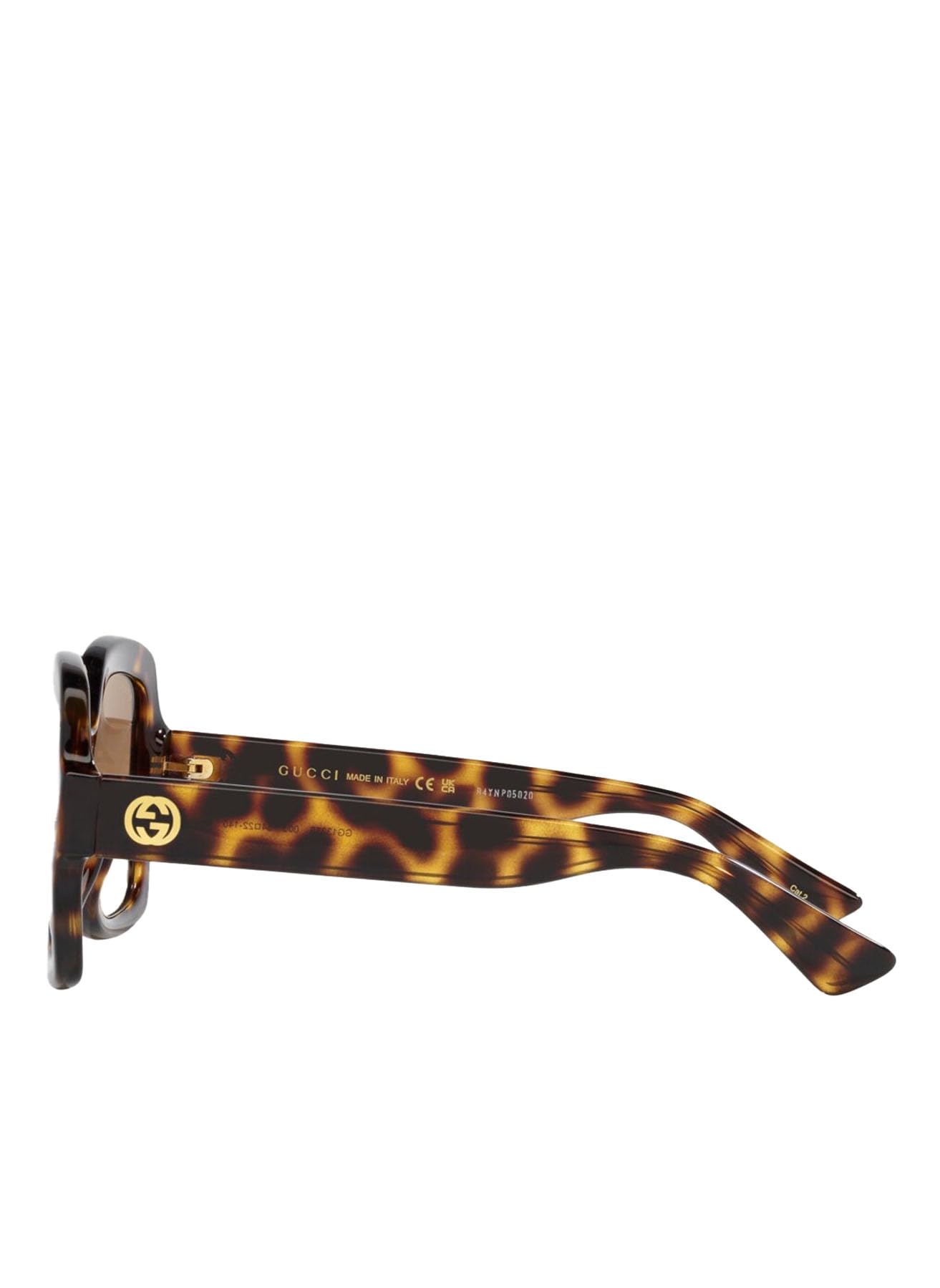 Gucci GG1337S Havana/Brown Shaded 54/22/140 women Sunglasses