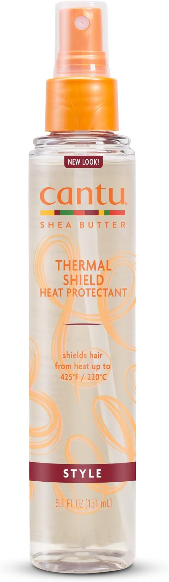 Cantu Shea Butter Thermal Shield Heat Protectant 5.1 Ounce (Pack of 3)