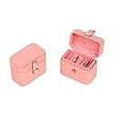 Afzos Ring Box Small Jewelry Box Girls Jewelry Organizer Mini Travel Case Ring Storage Box