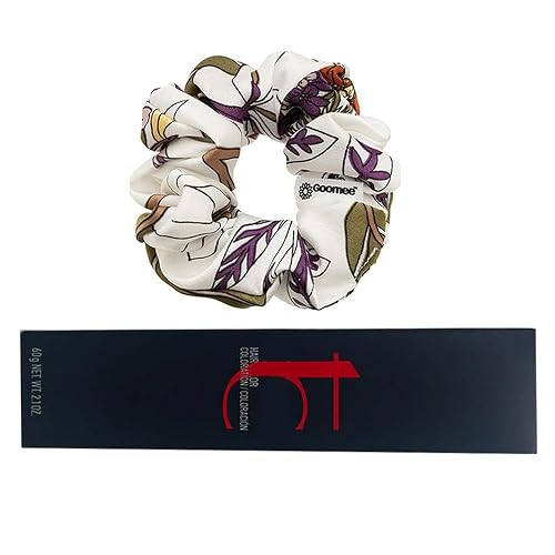 Topchic 8N Light Blonde Permanent Hair Color | Topchic Hair Dye 2 Ounce and Goomee Scrunchie (Bundle) Beauty & Personal Care Goomee