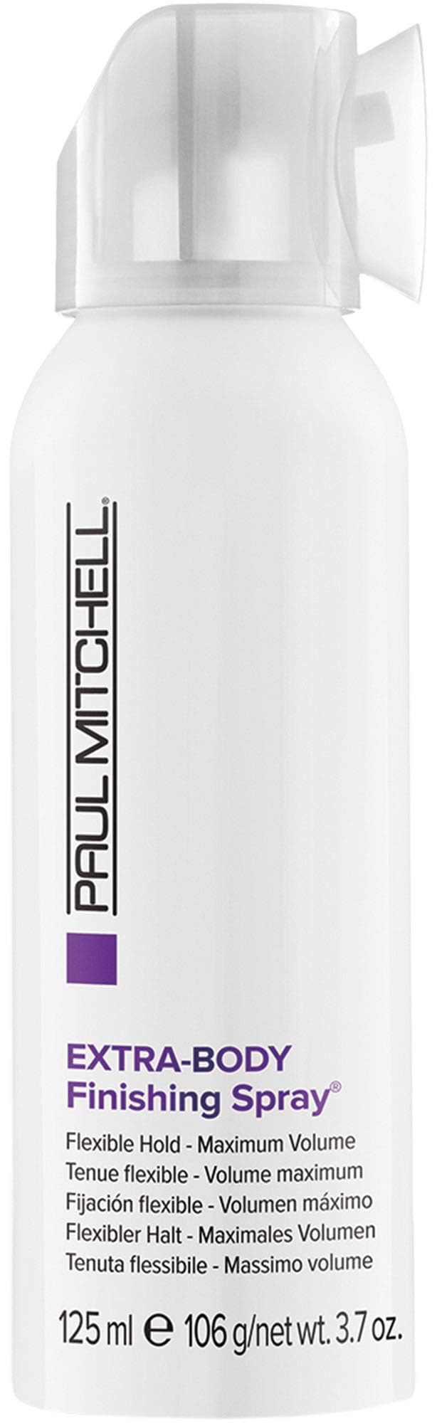 Paul Mitchell Extra-Body Finishing Spray, Flexible Hold, Maximum Volume, For Fine Hair, 3.7 oz