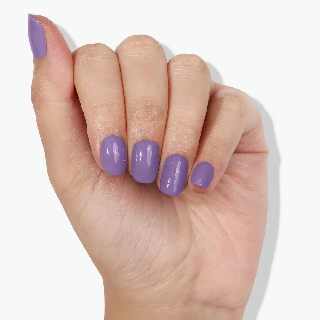 LONDONTOWN UV/LED Gel Nail Polish, Glossy Lavender Purple, Road Trip, 0.4 Fl Oz, Long Lasting, Chip Resistant High Shine Color Beauty & Personal Care LONDONTOWN