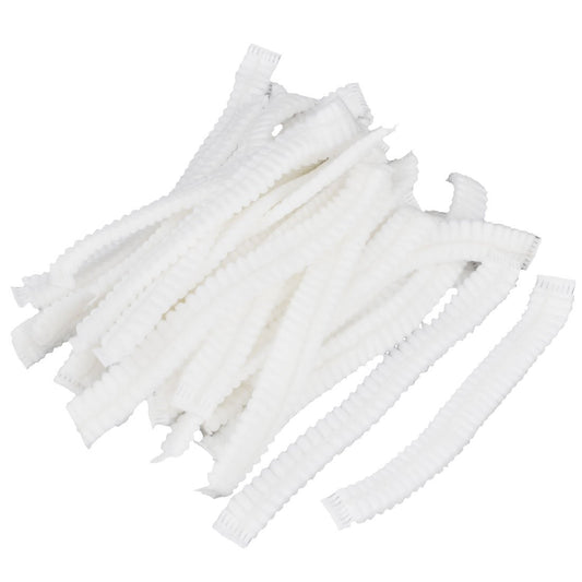 Ruilogod Non-woven Stretchy Disposable Bath Hair Shower Cap 100PCS White (id: b3b 56a 62e 69d db8 Beauty and Personal Care Ruilogod