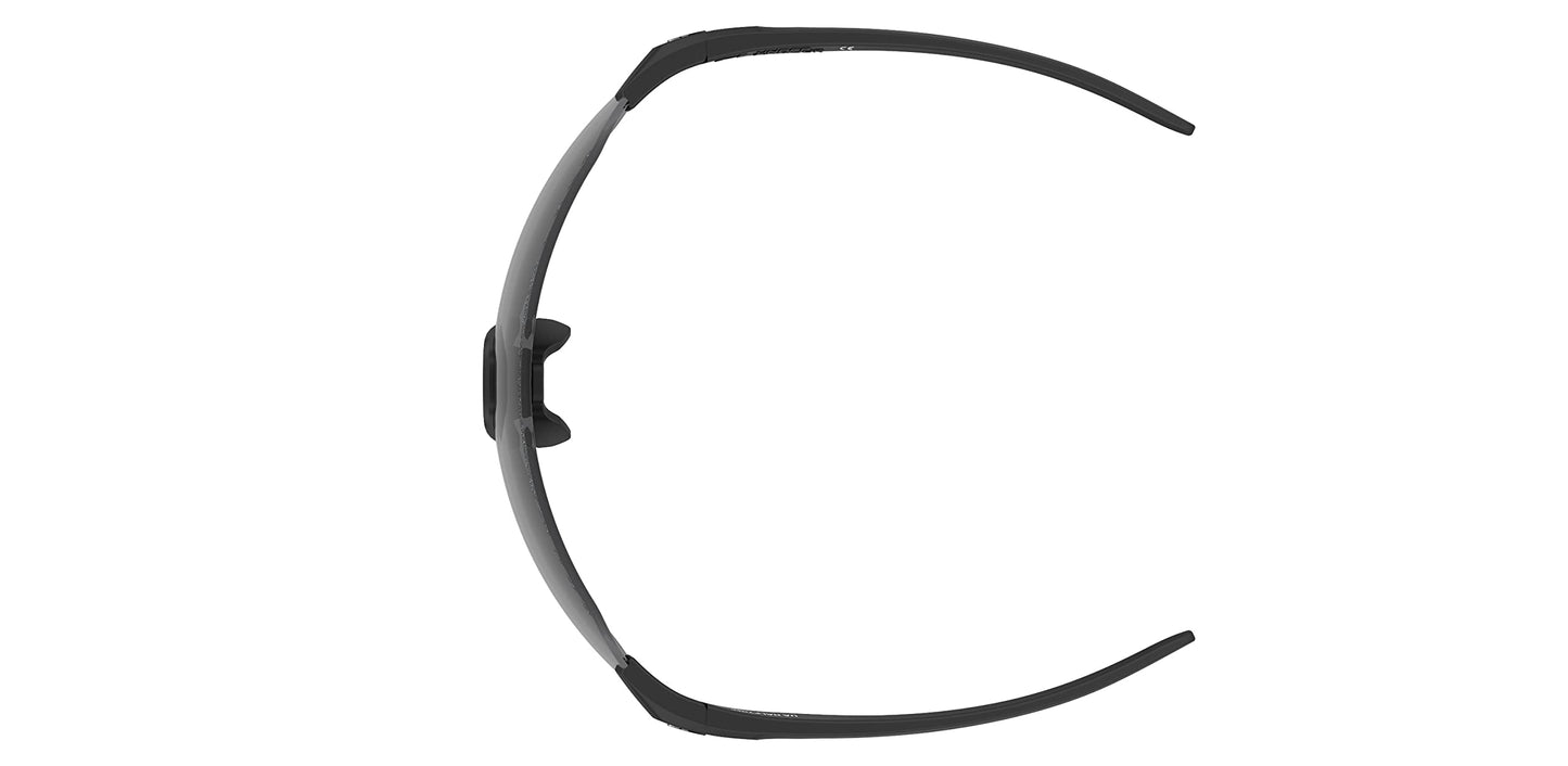 Under Armour UA Halftime Shield Sunglasses, Matte Black Frame w/ Gray Lenses