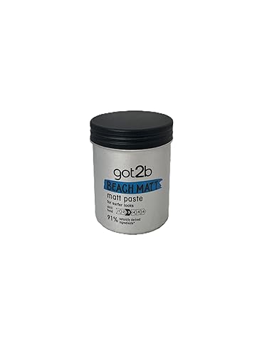 Schwarzkopf Got2b Beach Matt Surfer Look Matt Paste (100ml)