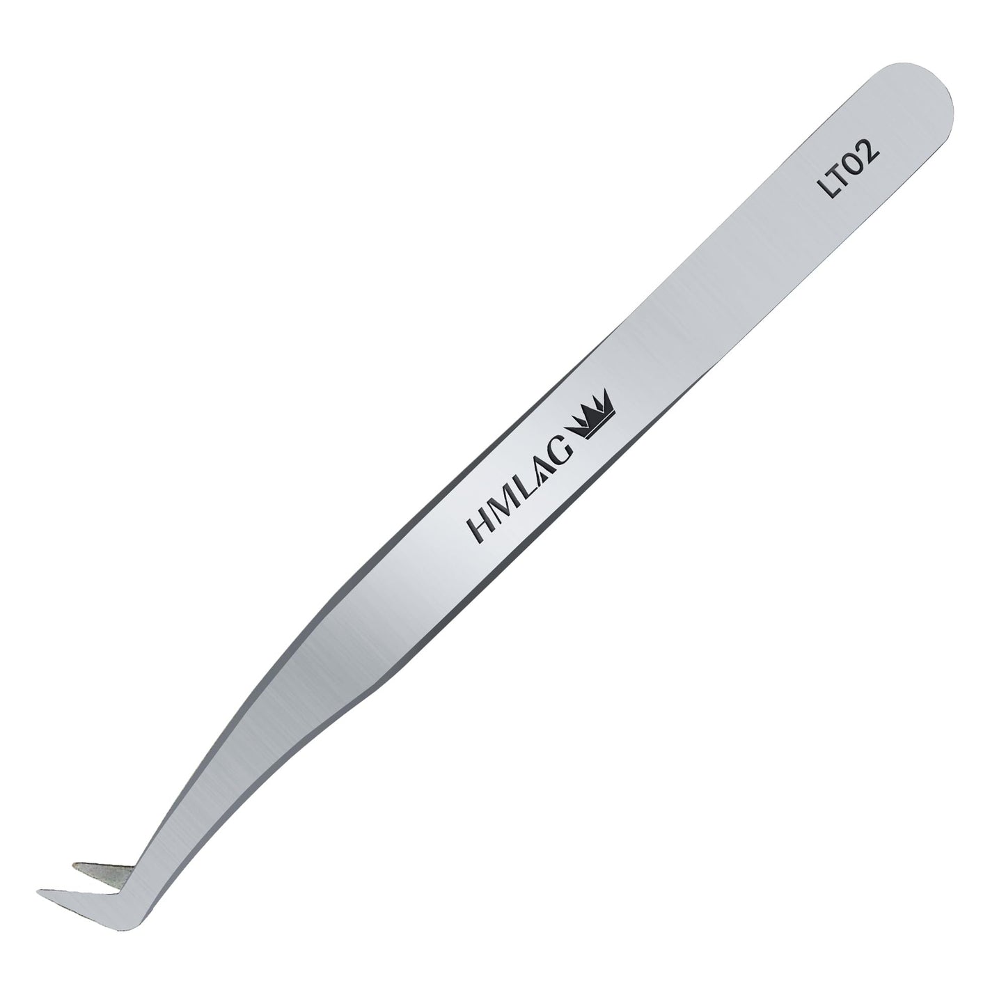 LASHVIEW Lash Tweezer, High Precision Stainless Steel Volume Eyelash Tweezers, Eyelash Extension Tweezers for Profissional Grafting lash Extension