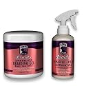 Nappy Styles Braids Braiding Gel Super Xtra Hold 6 Oz and Leave In Conditioner Spray (GEL AND SPRAY)