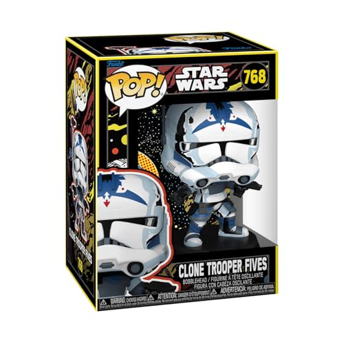 Funko Pop Star Wars: Clone Wars - Fives - (Retro) - Collectable Vinyl Figure - Gift Idea - Official Merchandise - Toys for Kids & Adults - Sci-Fi…