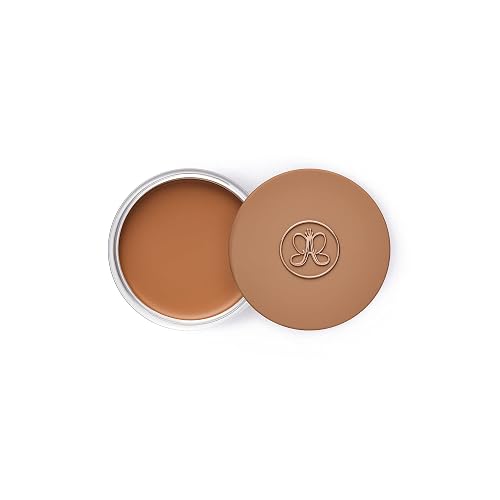 Anastasia Beverly Hills Crème Bronzer - Weightless Cream Bronzer for Natural Sun-Kissed Warmth & Seamless Face Sculpting - Amber