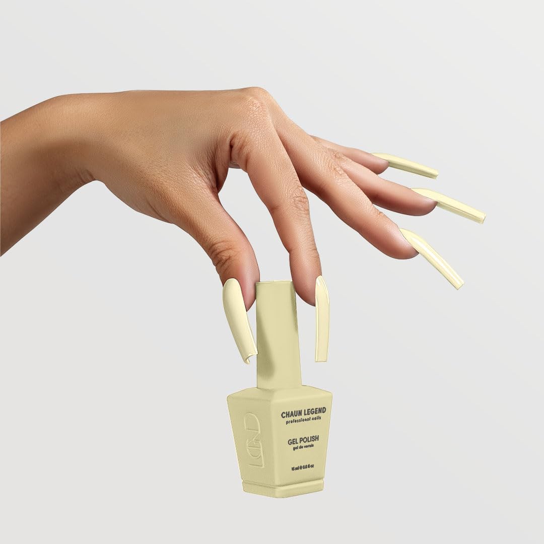 Chaun Legend UV Gel Nail Polish, 0.5 Ounce Long Lasting Salon Quality, Bubble Free Professional Manicures, Quick Dry, High Shine, Fia-Get-Me-Not Beauty & Personal Care Chaun Legend Professional Nails