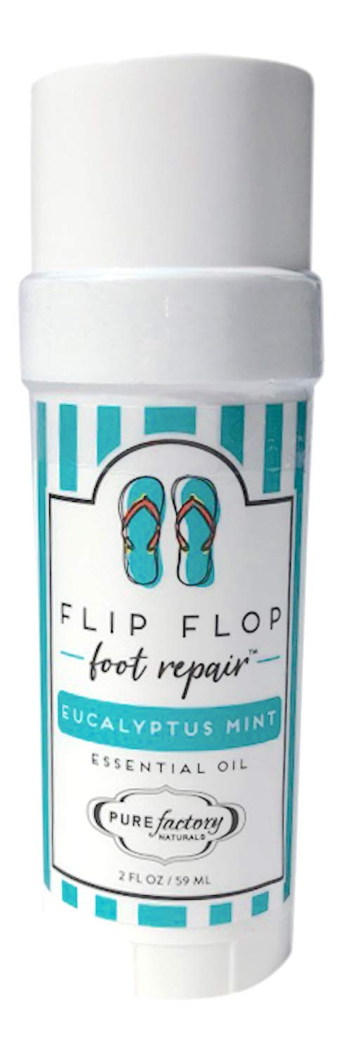 Foot Balm Moisturizer For Rough Heels & Dry, Cracked Feet - Flip Flop Foot Repair Bundle - 4 Pack - Mango Coconut, Lime Sugar, Orange Honey
