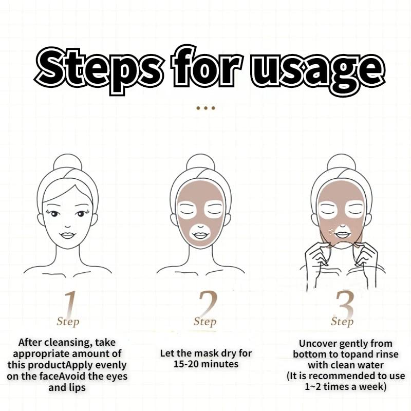 Retinol Snake Venom Peptide Gold Mask Anti-aging Clear and Moisturizing Improving Rough Skin Peeling Mask, Tightening Moisturizing Toning