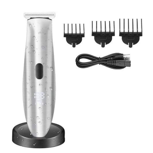 KNPSJJRHF Mens Hair Clippers, Professional Cordless Waterproof Hair Trimmer USB Rechargeable Electric Hair Trimmer Sculpting Beauty and Personal Care KNPSJJRHF