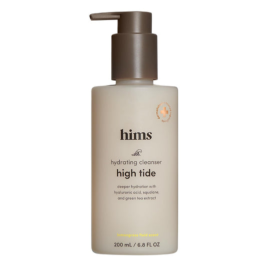 hims High Tide Hydrating Daily Cleanser - With Hyaluronic Acid & Squalane - Moisturizing, Non-Stripping Facial Cleanser - Gentle, pH Balanced Beauty & Personal Care HIMS & HERS